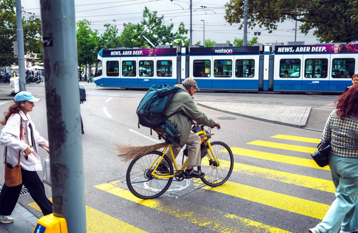 The Flying Broom Was Out of Order